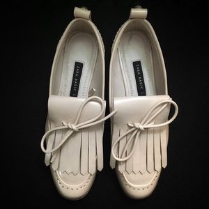🚫SOLD 🚫ZARA Loafers With Bow Detail 6.5